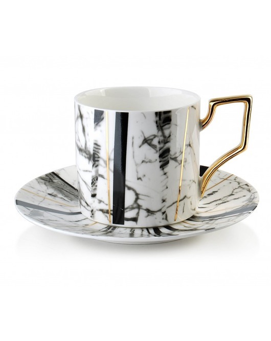 Filiżanka Porcelanowa ze Spodkiem Mia MIA home
