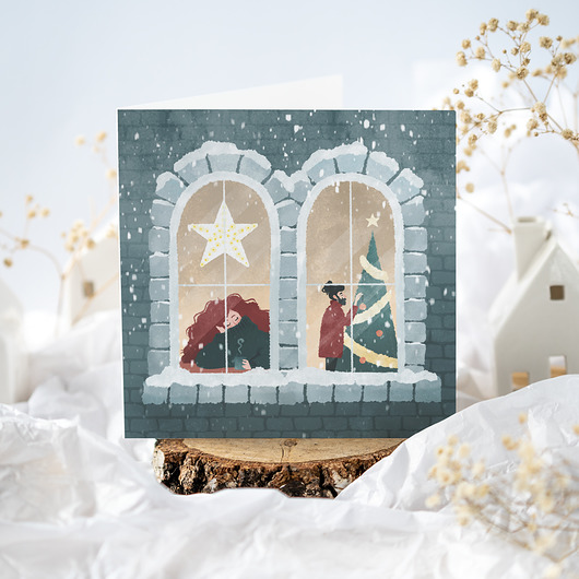 kartki świąteczne Kartka świąteczna Warm Wishes