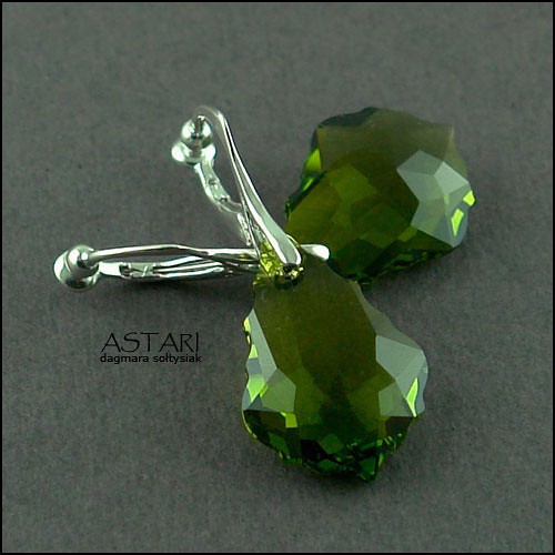 kryształ SWAROVSKI BAROQUE - OLIVINE Astari