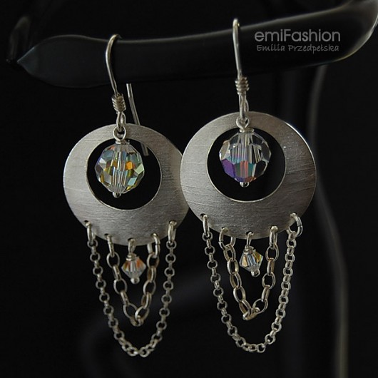 kryształ Swarovski w srebrze i łańcuszkach MAREMI Jewelry