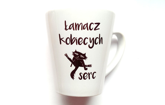 Kubek Latte ŁAMACZ SERC FarrowDesign
