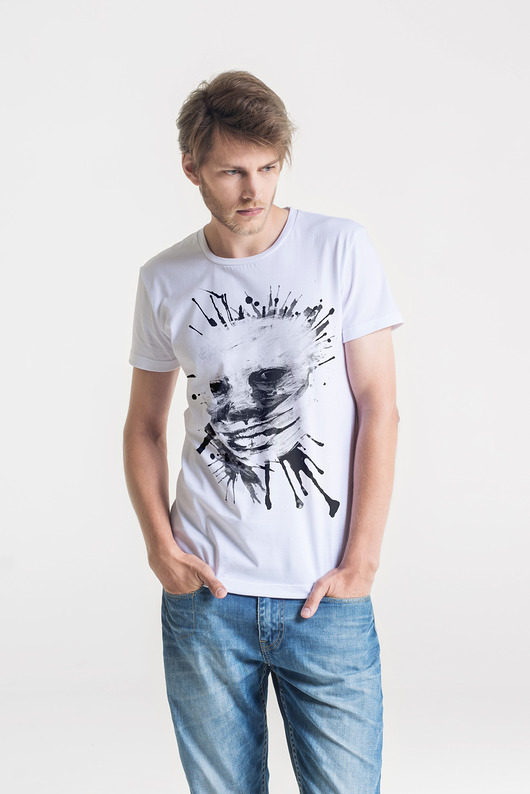 SORROW Męski T-shirt BIAŁY GAU great as You