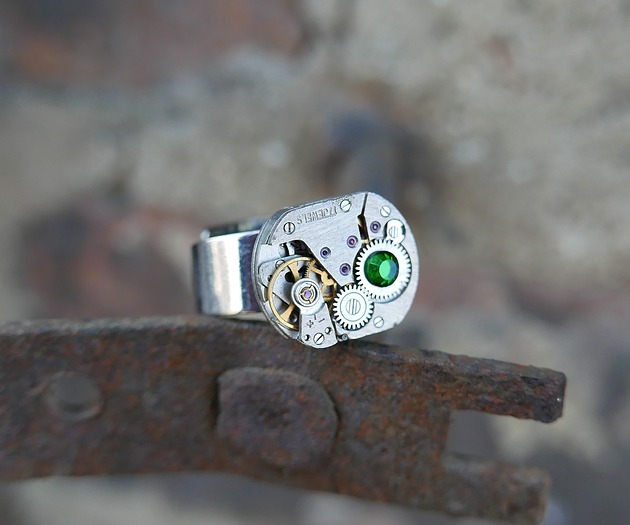 pierścionki - różne Mechaniczny pireścionek 150