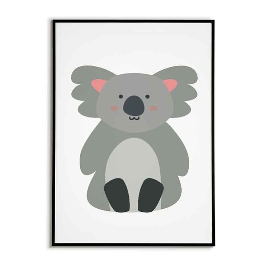 obrazy i plakaty do pokoju dziecięcego Plakat do pokoju dziecięcego - KOALA