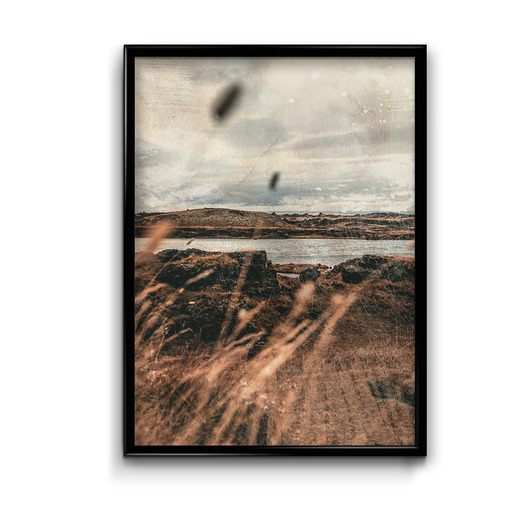plakaty Plakat Islandia Trawy