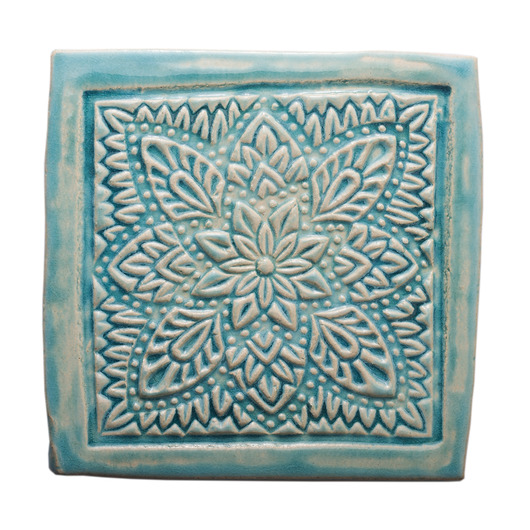 Dwie ceramiczne podkładki pod kubek Ceramika SPK