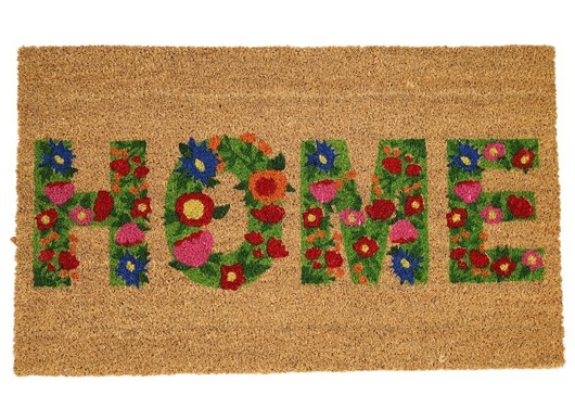 wycieraczki pod drzwi Wycieraczka wejściowa kokos HOME 45x75 cm