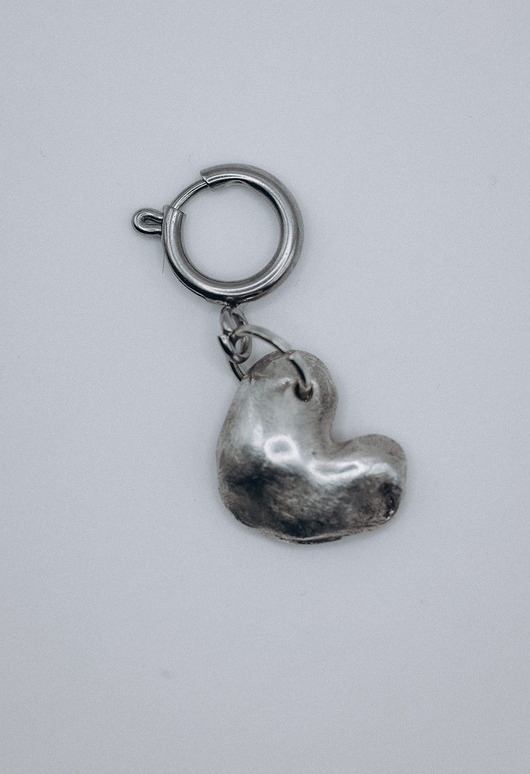 biżuteria różna DEAR charms serce srebrne + opcja graweru