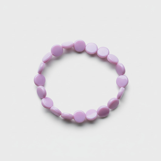 bransoletki - inne Delikatna różowa bransoletka