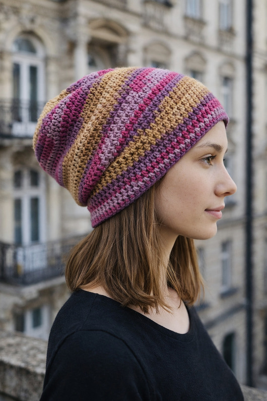 czapki damskie Czapka wiosenna przejściowa cienka bawełniana all season S/M