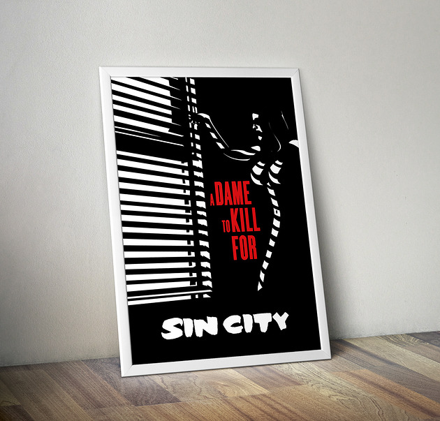 grafiki i ilustracje Plakat Sin City 2