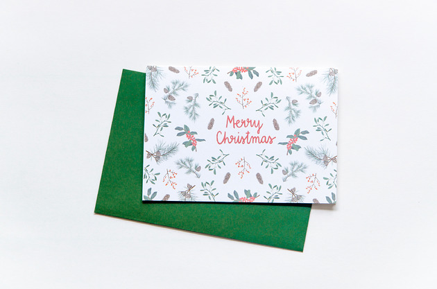 Kartka Merry Christmas Natke Design