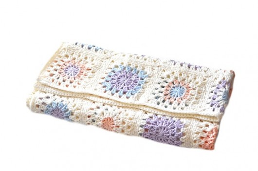 Narzutka dziecięca Star Soft - pled - kocyk  Cotton Art Wood