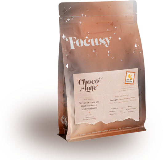 kuchnia - różne Kawa ziarnista ChocoLatte  słodkie i kremowe espresso 250 g