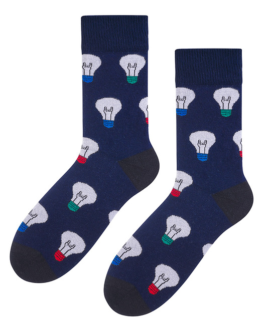 Skarpetki męskie Żarówki Popsox