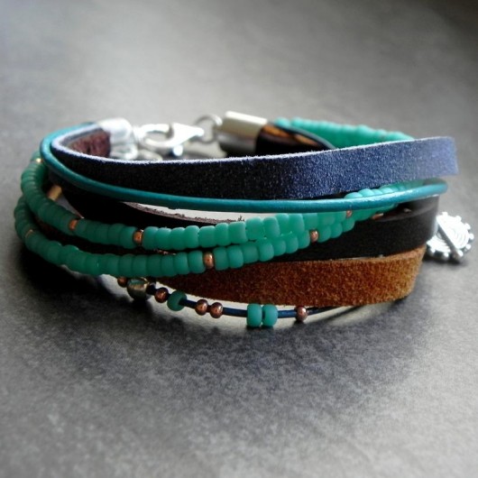 boho blue Lahovska