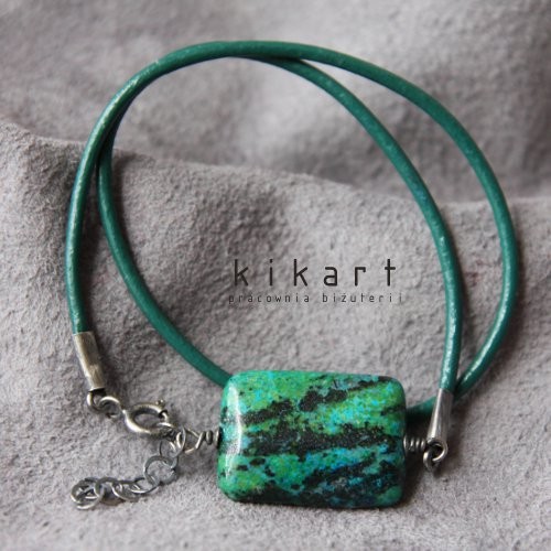 mini green z chryzokolą kikart