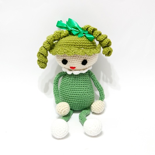 Szydełkowa lalka goka made baby