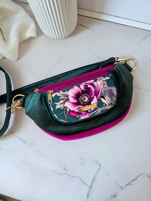 saszetka nerka Nerka Pola Kolorowy Kwiat