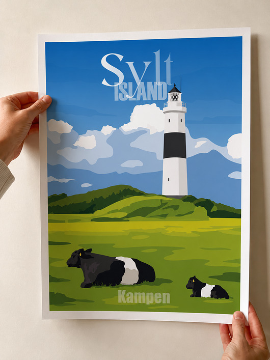 plakaty Plakat Latarnia morska Sylt