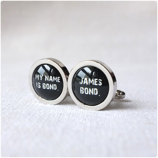 spinki James Bond 2 kameLeonia