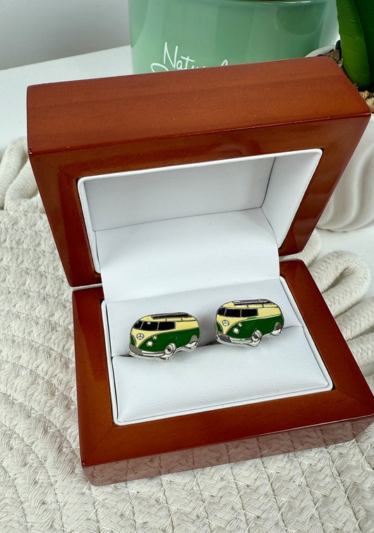 spinki do mankietów SPINKI DO MANKIETÓW koszuli mankietu samochód bus