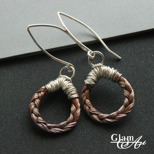 Wianki miedziane II grube Glam Art