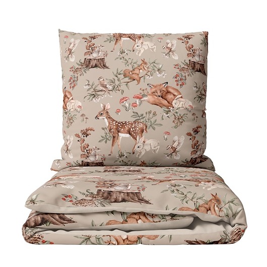 kocyki, kołderki, pościel dla dzieci Komplet pościeli Forest 100x75  PZ