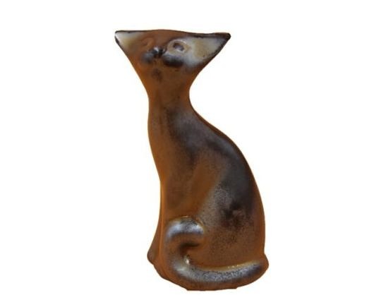 figurki i rzeźby Figurka dekoracyjna - kot ceramiczny handmade