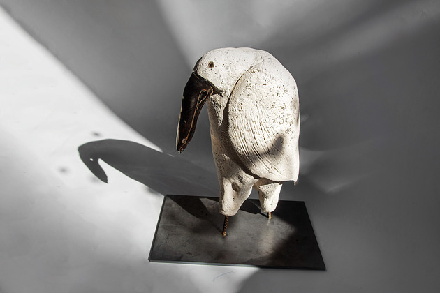 figurki i rzeźby Rzeźba ceramiczna Tuki