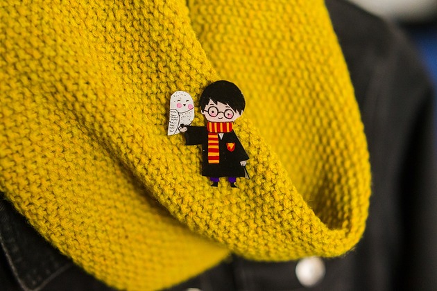 biżuteria dla dzieci Broszka Harry Potter