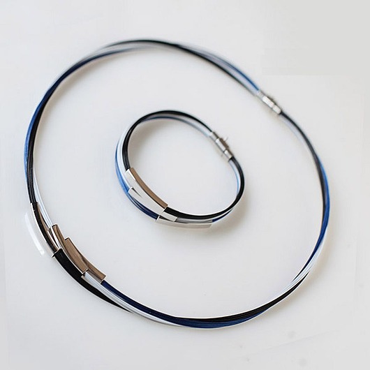 komplet biżuterii Komplet minimalistyczny Skyscraper