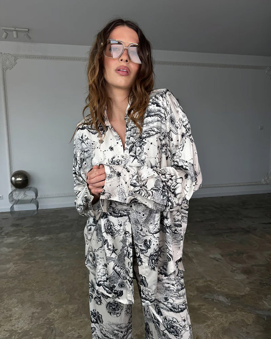 koszule damskie  Koszula Universe print