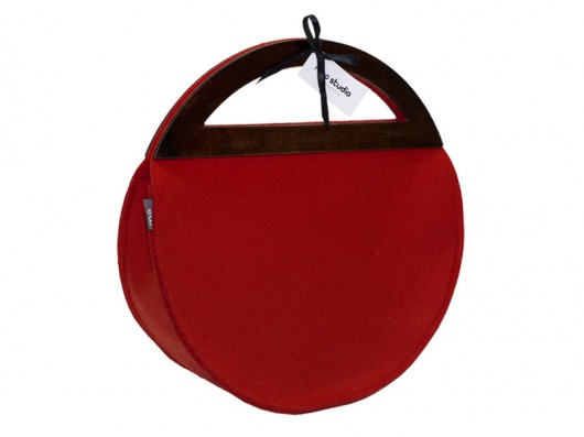 Round Red moo studio