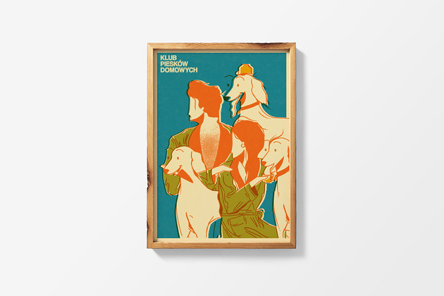club piesków domowych x print Justyna Frąckiewicz