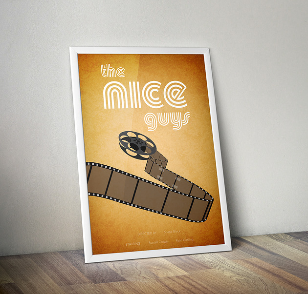grafiki i ilustracje Plakat Nice Guys