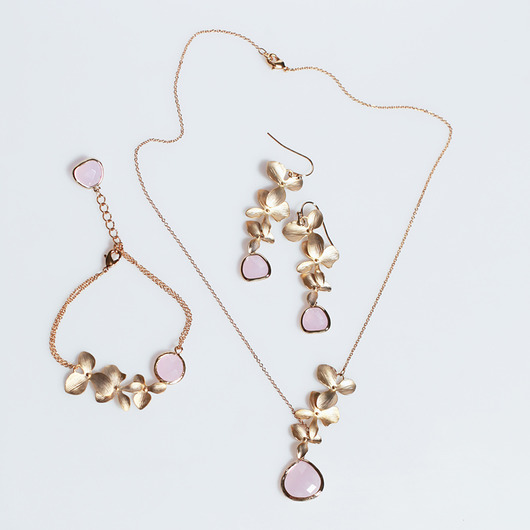 Komplet Pink and Gold Fussion Mitsu