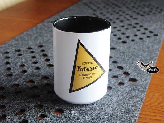 Ciepła kawka Tatusia ... kubek 330/450ml Sowia Aleja