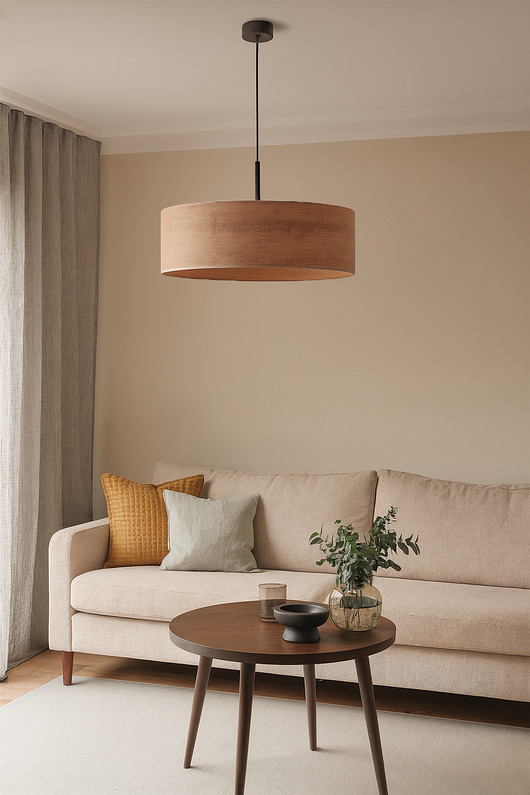 lampy wiszące Designerska lampa wisząca do salonu SINTRA ECO fi - 60 cm