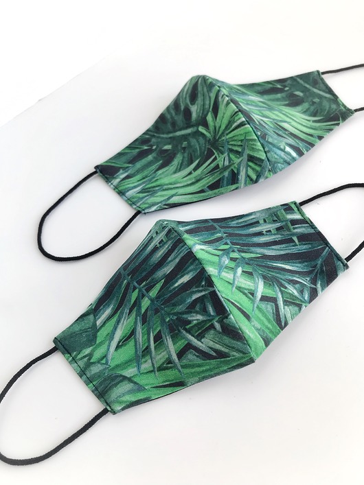 2 szt. maseczki dorosły+dziecko JUNGLE TWINS Erliberdi