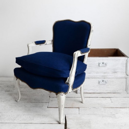 Fotel Denim Look AGNIESZKA KRAWCZYK REDESIGN