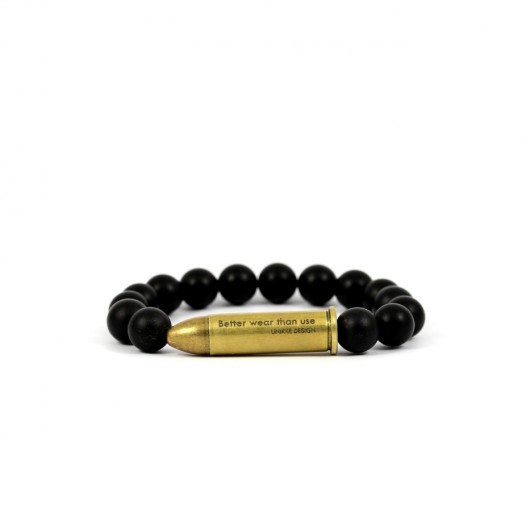 Better Wear Than Use- Black Mat Bracelet Unikke Design