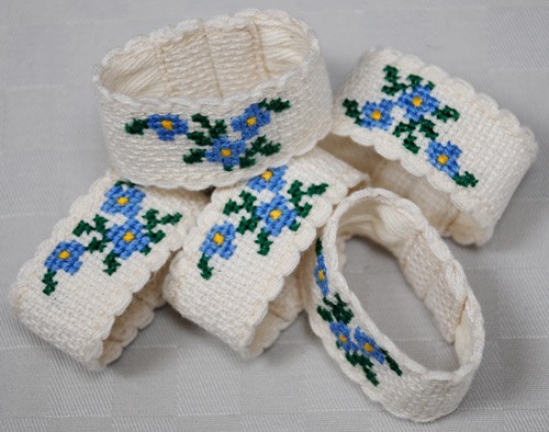 Serwetniki NIEZAPOMINAJKI manuHaftura