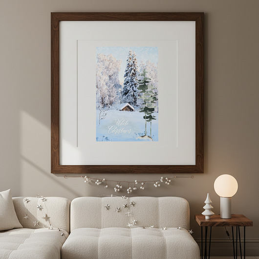 plakaty Plakat White christmas