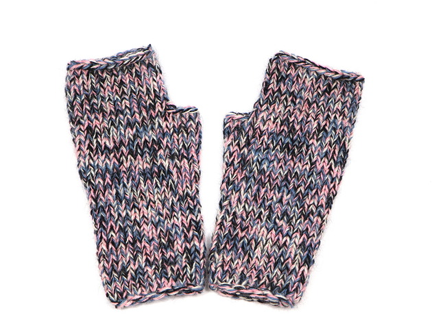 rękawiczki damskie Mitenki Amanda-bezszwowe rękawiczki bez palców z krótkim kciukiem