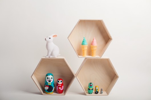 POLKA szesciokąt HEXAGON skandynawki STYL tralala studio