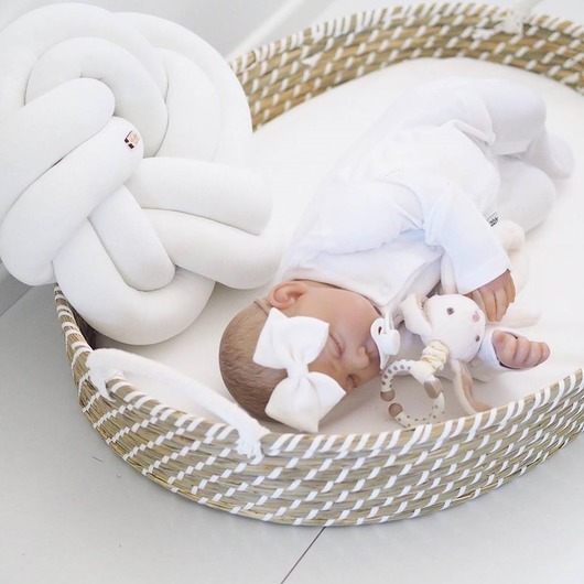 poduszki supły Star Pillow ecru