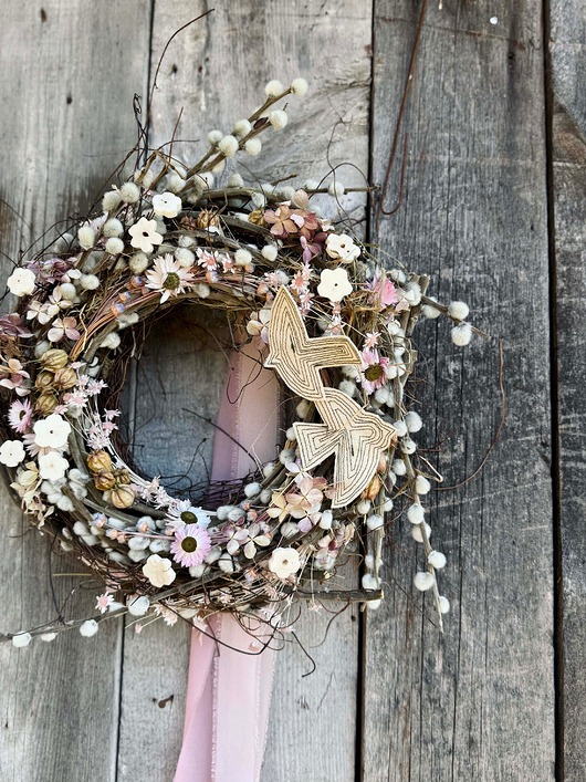 wianki wielkanocne Wianek Bazie Kotki