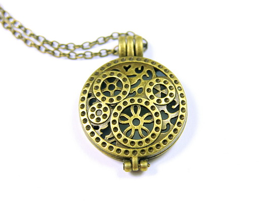 CLOCKWORK DARK I - wisior DROBINY CZASU