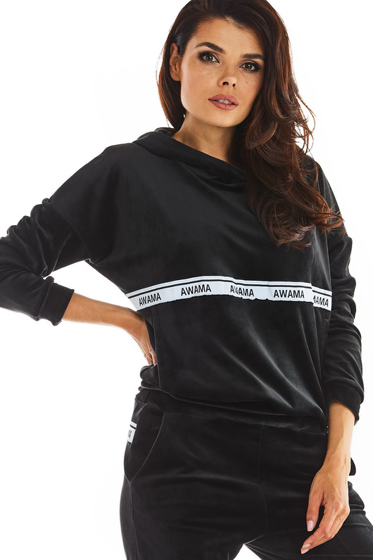 bluza z kapturem damska Spodnie B371